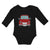 Long Sleeve Bodysuit Baby Classic Mini Model Front View Car Boy & Girl Clothes - Cute Rascals