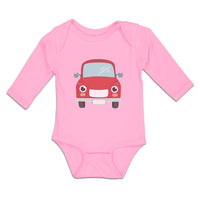 Long Sleeve Bodysuit Baby Classic Mini Model Front View Car Boy & Girl Clothes - Cute Rascals