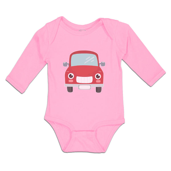 Long Sleeve Bodysuit Baby Classic Mini Model Front View Car Boy & Girl Clothes - Cute Rascals
