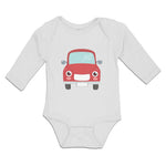 Long Sleeve Bodysuit Baby Classic Mini Model Front View Car Boy & Girl Clothes - Cute Rascals