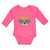 Long Sleeve Bodysuit Baby Teddy Bear on Style with Sunglass Boy & Girl Clothes