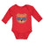 Long Sleeve Bodysuit Baby Teddy Bear on Style with Sunglass Boy & Girl Clothes