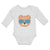 Long Sleeve Bodysuit Baby Teddy Bear on Style with Sunglass Boy & Girl Clothes