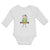 Long Sleeve Bodysuit Baby Funny Kid Weight Training with Smiling Cotton - Cute Rascals