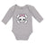 Long Sleeve Bodysuit Baby Cross Bone Skull with Bow Boy & Girl Clothes Cotton - Cute Rascals