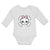 Long Sleeve Bodysuit Baby Cross Bone Skull with Bow Boy & Girl Clothes Cotton - Cute Rascals