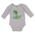 Long Sleeve Bodysuit Baby Green King Cobra Serpent Venomous Boy & Girl Clothes - Cute Rascals