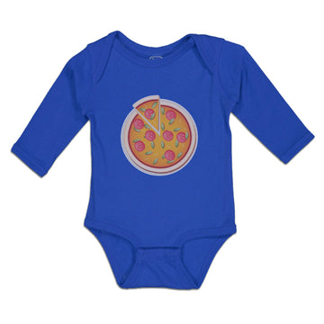 Long Sleeve Bodysuit Baby Restaurants Pizza with Delicious Taste Pepperoni Pizza