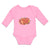 Long Sleeve Bodysuit Baby Sleeping Fox on Autumn Bushy Leaves and Flower Cotton