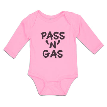 Long Sleeve Bodysuit Baby Pass 'N' Gas Boy & Girl Clothes Cotton