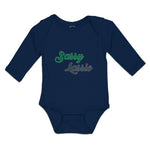 Long Sleeve Bodysuit Baby Sassy Lassie Typography Letter Boy & Girl Clothes