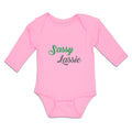 Long Sleeve Bodysuit Baby Sassy Lassie Typography Letter Boy & Girl Clothes