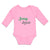 Long Sleeve Bodysuit Baby Sassy Lassie Typography Letter Boy & Girl Clothes