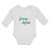 Long Sleeve Bodysuit Baby Sassy Lassie Typography Letter Boy & Girl Clothes