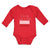 Long Sleeve Bodysuit Baby I'M Cute, Polish! Poland Flag Central Europe Cotton