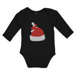 Long Sleeve Bodysuit Baby Christmas Santa Claus Red Hat Boy & Girl Clothes - Cute Rascals