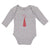 Long Sleeve Bodysuit Baby Polkat Dots Neck Tie Men's Stylish Fashion Accesorry