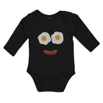 Long Sleeve Bodysuit Baby Eggs and Sausage Boy & Girl Clothes Cotton - Cute Rascals