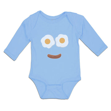 Long Sleeve Bodysuit Baby Eggs and Sausage Boy & Girl Clothes Cotton