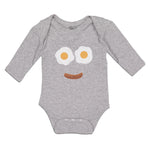 Long Sleeve Bodysuit Baby Eggs and Sausage Boy & Girl Clothes Cotton - Cute Rascals