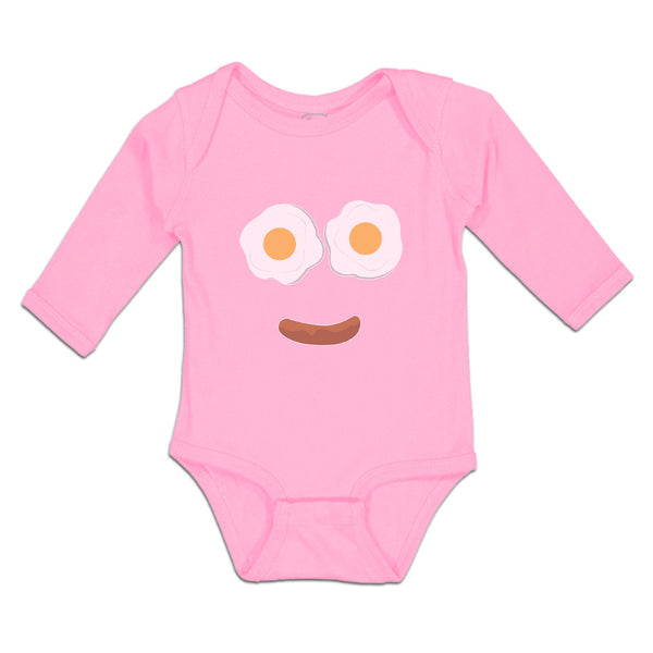 Long Sleeve Bodysuit Baby Eggs and Sausage Boy & Girl Clothes Cotton - Cute Rascals