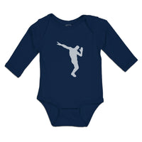 Silhouette Floss Dance Style Position