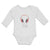 Long Sleeve Bodysuit Baby Stylish Modern Red Headphone Boy & Girl Clothes Cotton