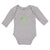 Long Sleeve Bodysuit Baby Human Anatomy Skeleton Floss Dancing Style Cotton - Cute Rascals