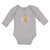 Long Sleeve Bodysuit Baby Parrot Riding on Camel Boy & Girl Clothes Cotton