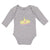 Long Sleeve Bodysuit Baby The King of Ruler Prince Crown Boy & Girl Clothes