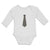Long Sleeve Bodysuit Baby Striped Neck Tie Style 4 Boy & Girl Clothes Cotton