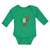 Long Sleeve Bodysuit Baby American National Flag of Mexico 10 United States - Cute Rascals