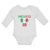 Long Sleeve Bodysuit Baby American National Flag of Mexico 10 United States - Cute Rascals