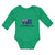 Long Sleeve Bodysuit Baby American National Flag of Australia Usa Cotton - Cute Rascals