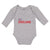 Long Sleeve Bodysuit Baby United Kingdom of Flag England Boy & Girl Clothes