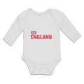 Long Sleeve Bodysuit Baby United Kingdom of Flag England Boy & Girl Clothes