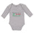 Long Sleeve Bodysuit Baby Everyone Loves Mexican Shamrock Leaf Symbol Cotton - Cute Rascals
