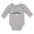 Long Sleeve Bodysuit Baby Flag of Guatemala Boy & Girl Clothes Cotton - Cute Rascals