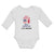 Long Sleeve Bodysuit Baby Half Mexican Half American 100% Awesome Cotton - Cute Rascals