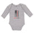 Long Sleeve Bodysuit Baby Honor Respect Firefighters Usa Flag Thin Cotton - Cute Rascals