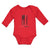Long Sleeve Bodysuit Baby Honor Respect Firefighters Usa Flag Thin Cotton - Cute Rascals