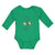 Long Sleeve Bodysuit Baby I Got Best Worlds! Countries National Flags Cotton