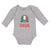 Long Sleeve Bodysuit Baby Forza Azzurri Italian National Flag Boy & Girl Clothes - Cute Rascals