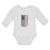 Long Sleeve Bodysuit Baby American National Flag United States Cotton - Cute Rascals