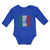Long Sleeve Bodysuit Baby Flag of Mexico Boy & Girl Clothes Cotton - Cute Rascals