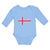 Long Sleeve Bodysuit Baby American National Flag of Uruguay Usa Cotton - Cute Rascals
