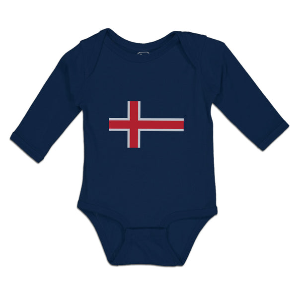 Long Sleeve Bodysuit Baby American National Flag of Uruguay Usa Cotton - Cute Rascals