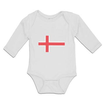 Long Sleeve Bodysuit Baby American National Flag of Uruguay Usa Cotton