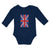 Long Sleeve Bodysuit Baby National Flag of United Kingdom Great Britian Cotton