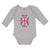 Long Sleeve Bodysuit Baby National Flag of United Kingdom Great Britian Cotton